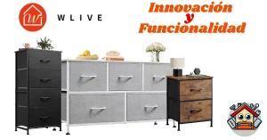Muebles para Ropa WLIVE Innovación y Funcionalidad