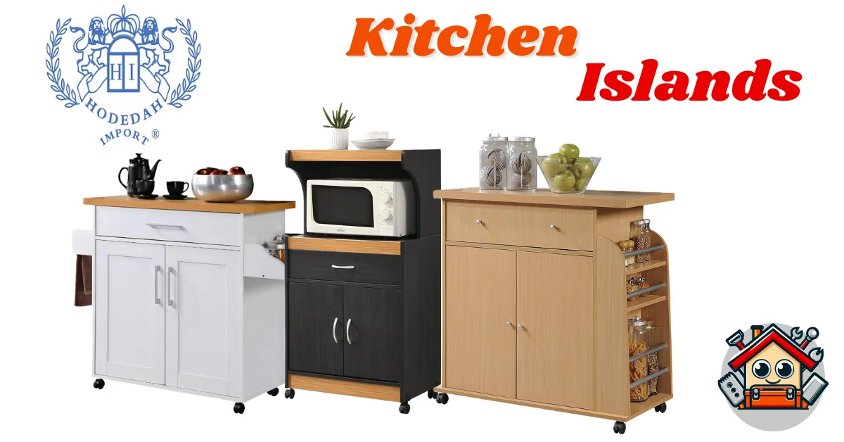 The Best and Functional Hodedah Kitchen Islands
